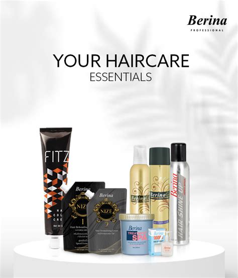 Berina Professional Hair Styling Tools and Care.
